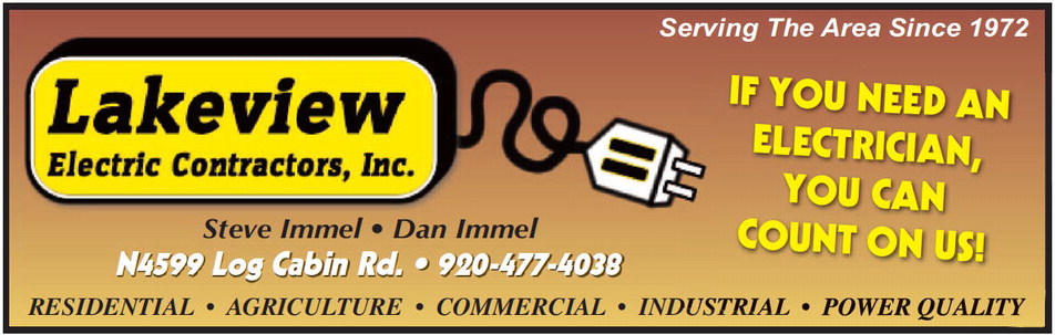 IF YOU NEED AN  ELECTRICIAN,  YOU CAN  COUNT ON US!