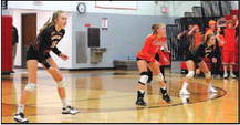 Lady Cards Volleyball Victorious Over Marshladies In Non-Conference Match
