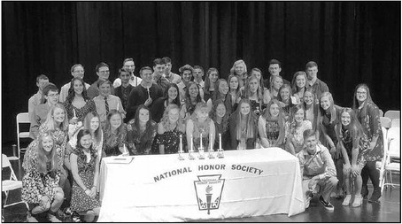 Kewaskum High School  Students Inducted Into  National Honor Society
