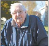 James D. Reigle Recognized  For 70 Years In American Legion