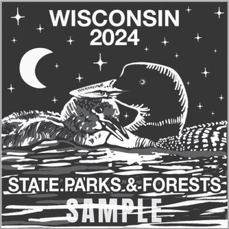 Slinger High School Student Wins 2024  Wisconsin State Park and Forest Vehicle  Admission Sticker Design Contest