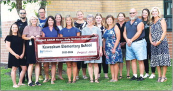 Kewaskum Elementary  Achieves Project ADAM  Heart Safe School  Designation