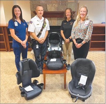 SSM Health Greater Fond du Lac, Fond du Lac Fire Rescue  Offer Parents Child Car Seat Safety Assistance